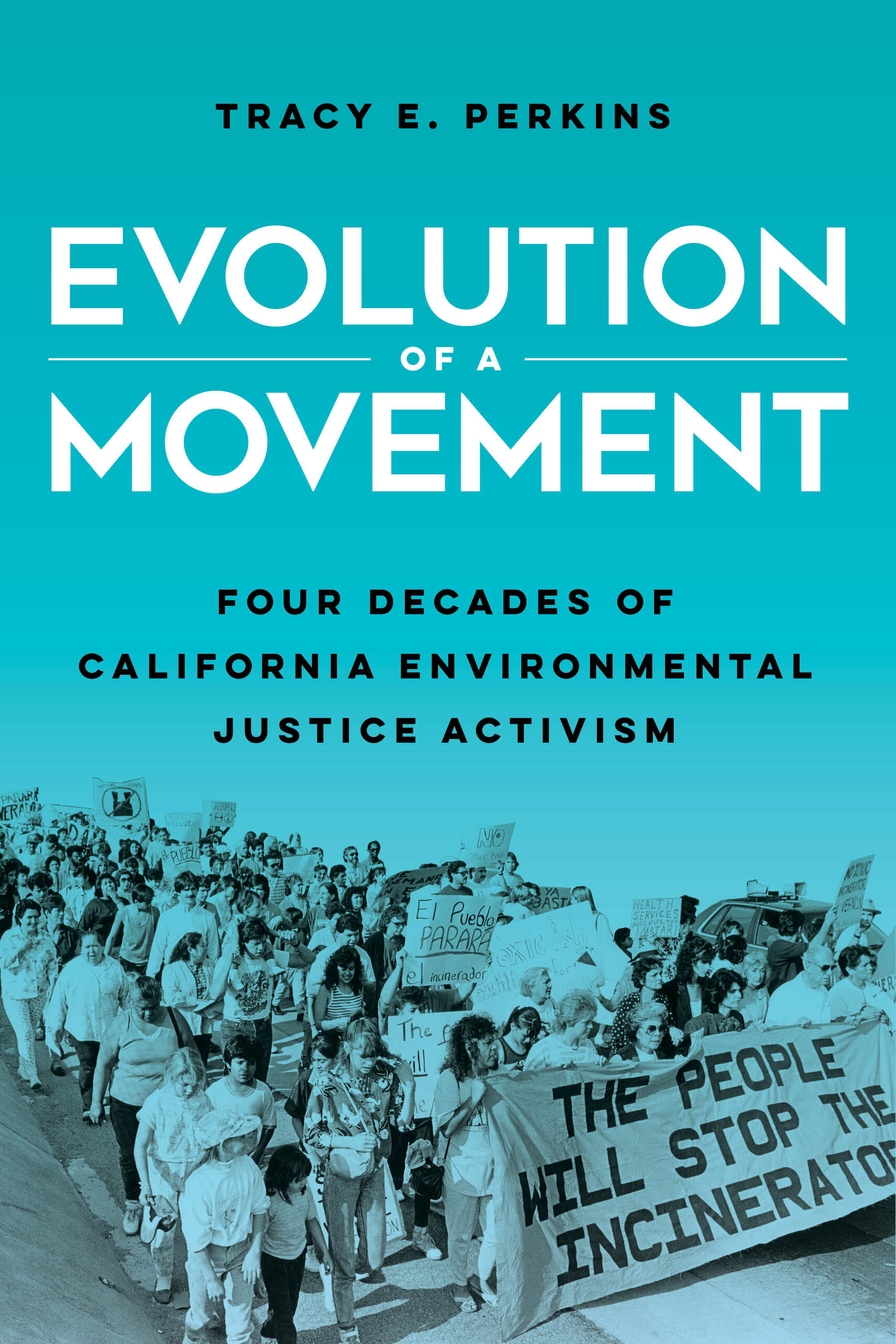 Evolution of a Movement Book cover with protesters marching