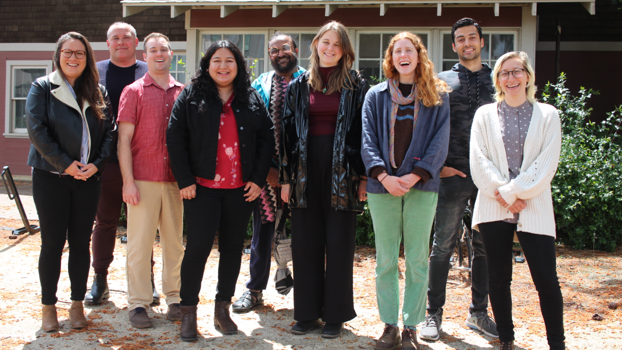 Earth and ECJ scholars group photo