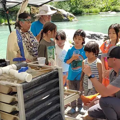 Winnemem Wintu Hatchery Trays